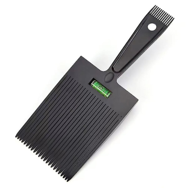 Extra Stor Flattopper Kam Bred Gaffel Platta Kammar Med Balanslinjal Topper Frisör Hårborstar 2st 2pcs