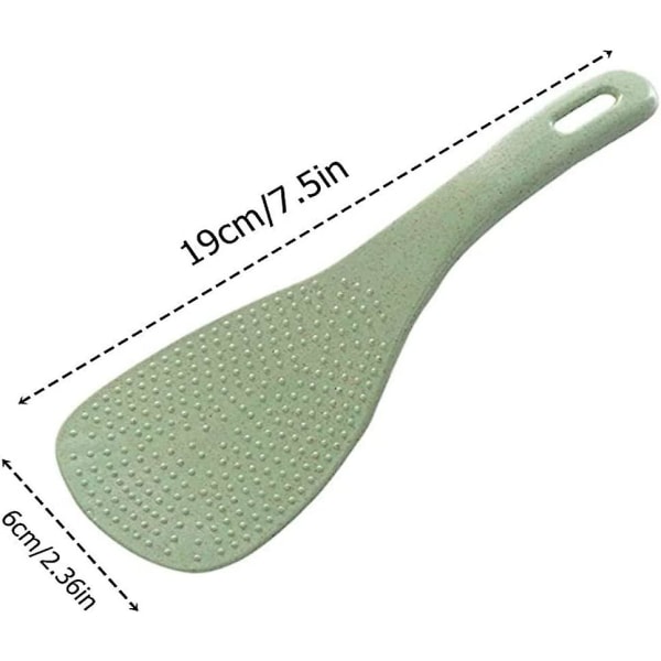 Riisi-lusikka Spatula Astiasto Ruokalusikallinen Ei naarmuta Riisikeittimen lusikka