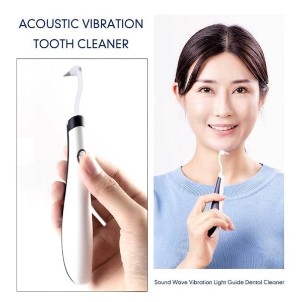 Electric Acoustic Wave Dental Tandbørste Gear Vibration Tooth Cleaner Tandbørste