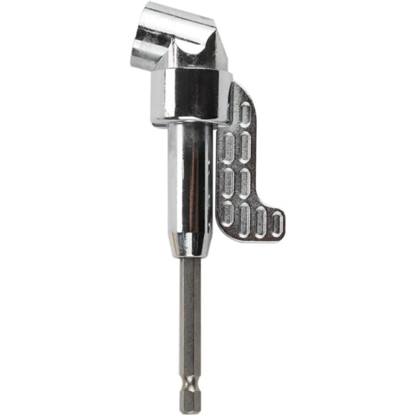 Solros Vinklad Skruvmejsel 1/4\" Vinkelhuvud 105° Hex Skaft Skruvmejsel (Silver)