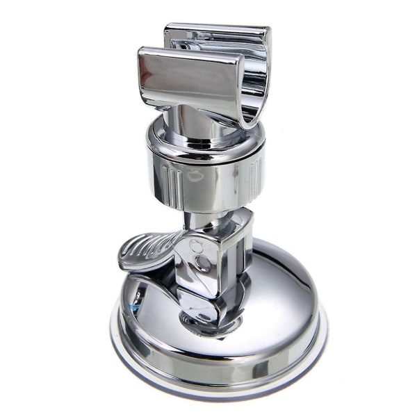 Vakuumsug dusjhodeholder Flyttbar håndholdt dusjhodeholder dusjstativ (1 stk, sølv)
