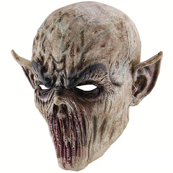 Läskig Halloween-mask Terror Spöke Djävul Mask Dansfest Läskig Biokemisk Alien Zombie Caps Mask