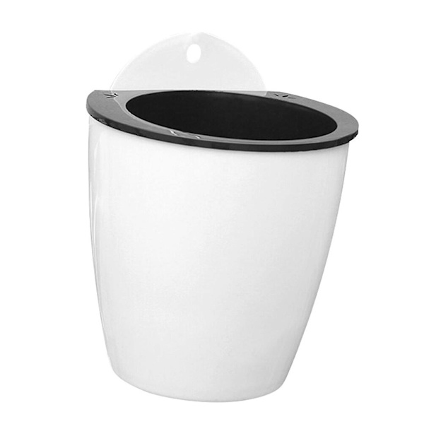 3 kpl Sisätilojen Riippuvaa Kasvi Ruukkuja Itse Kastelevia Kasvi Ruukkuja Riippuvaa Kukkaruukkuja Riippuvaa Kasvia White 15.8X18CM