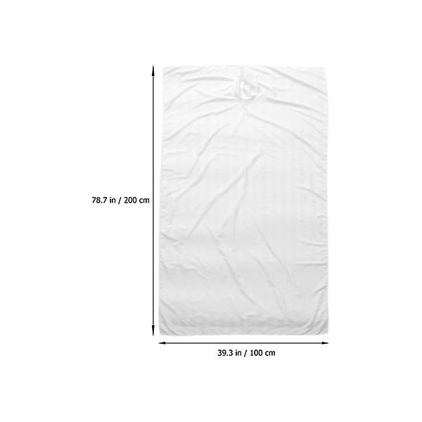 1 kpl Kauneusalan Hierontavuoteen Polyesteri Vuodevaatteet Uusiokäyttöinen Nopea Kuivuva Vuodevaate Valkoinen 200X100CM White 200X100CM