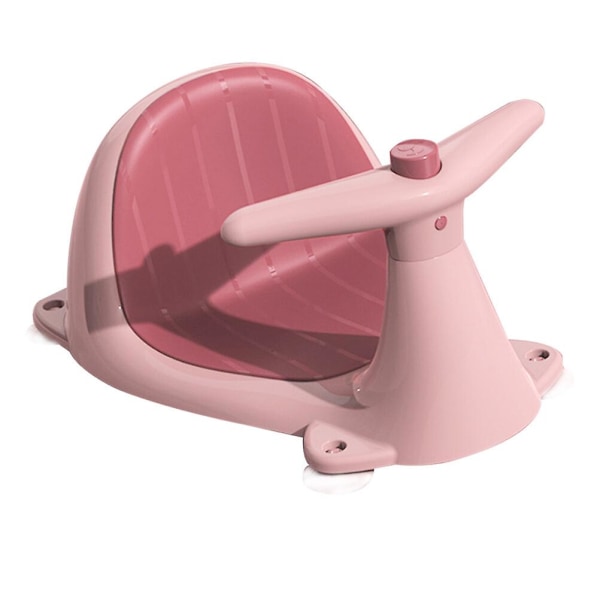 1pc Baby Bathing Stool Spray Water Design Bathing Chair Baby Shower Bathtub SeatPink