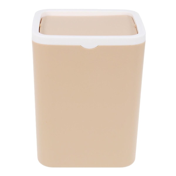 Bordssoppa, Plast, Mini Soptunna, Avfallskorg, Förvaringsbehållare, Khaki Khaki 10.8*16.5cm