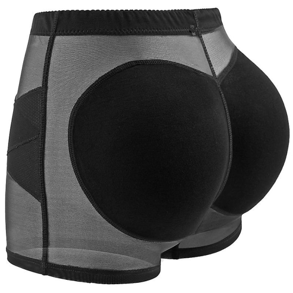 Dame Butt Lift Truser Body Shaper Bukser Hip Enhancer Truse Butt Lift Undertøy, flatbunnede magebukser for kvinner (2 stk)