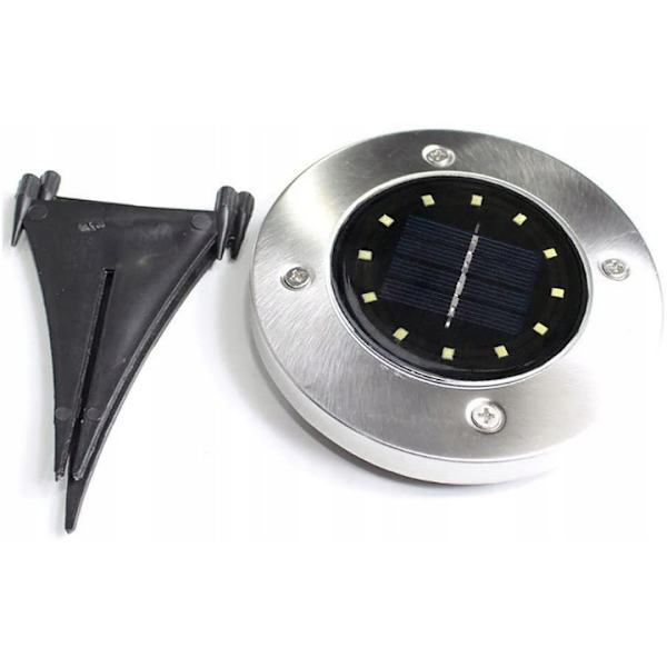 Solcellslampa utomhusbelysning 16LED marklampa 4 stycken varmt ljus