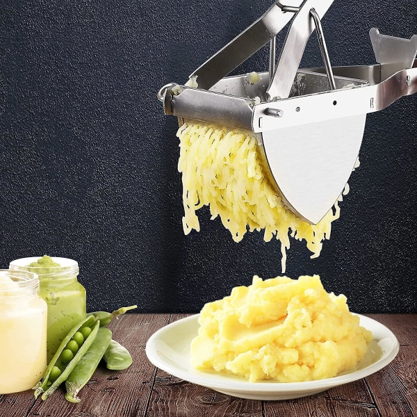 Kartoffelmoser, Kartoffelpresser i rustfrit stål til kommerciel og hjemmebrug