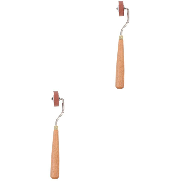 2 st Premium Färgvals Tryckfärgvals Gummiroller Konst & Hantverk Tillbehör 2 st 17.5X3.2cm
