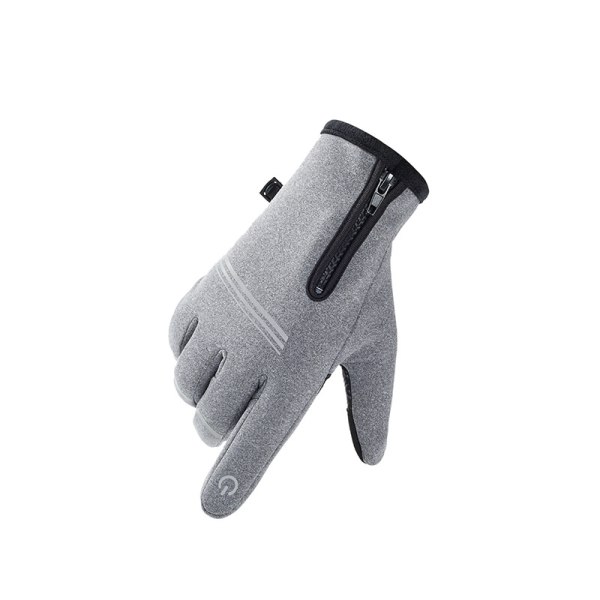 1 Par Motorcykelhandskar Touch Screen Hård Knuckle Full Finger L