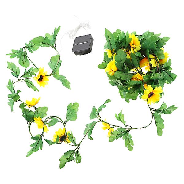 Auringonkukka Solar Garden Lights Aurinkovoimalla Toimivat Keijukaisvalot Puutarhaan, Nurmikolle ja Terassille Sekalaiset Värit 500X5.5X Assorted Color 500X5.5X5.5CM