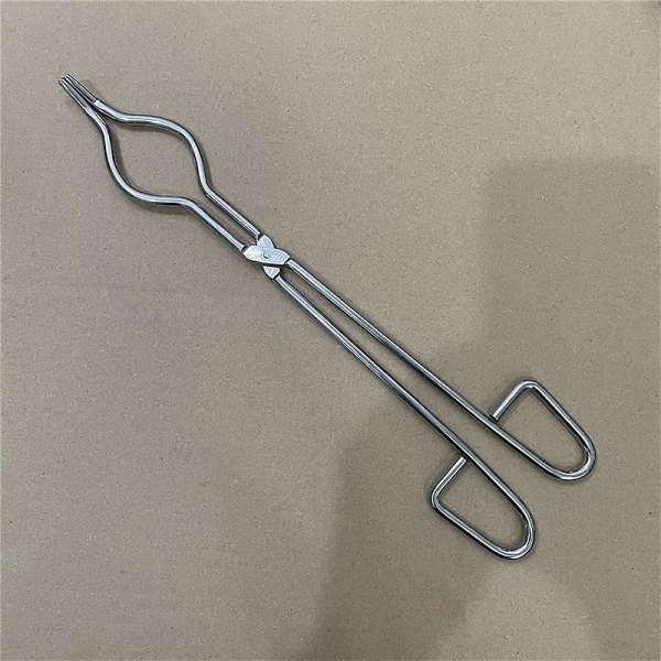 Smältande Keramisk Degel Skål Kopp Smältugn Kit, Degeltång Och Kvartsdegel För Smältning Kemiskt Experiment (1st, Silver)