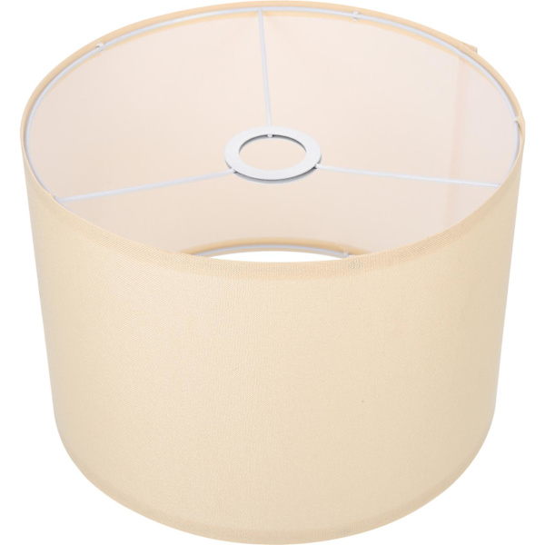 Hjemmetekstil Lampeklokke Moderne Lampeklokke Klassisk Linned Gulvlampe Skærm Kompatibel Med E27 Pære Bei Beige 20x20x21.5cm