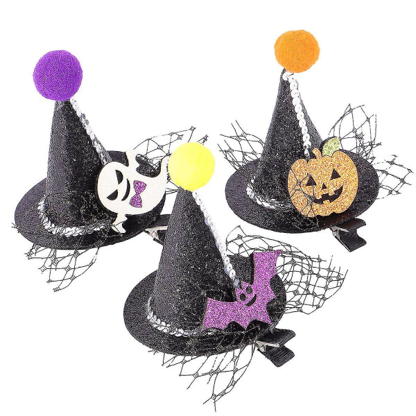 3 stk Hårspenner Halloween Hodeplagg Halloween Hodeplagg