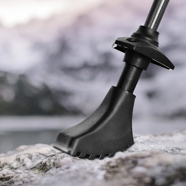 Trekking-stavspisser for vandrestokker Gummipisser for vandrestokker - Sammenleggbare trekkingstenger Vandrestokker - Vandrestokker Tapt eller slitt standardstang