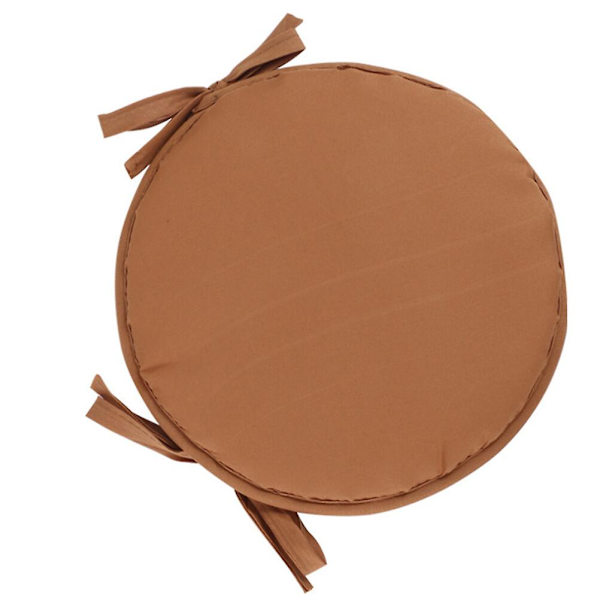 1 kpl Kotitalouden Pyöreä Muotoinen Istuinpehmuste Paksuuntunut Tuolit Pehmusteet Sieni Istuinpehmuste Kotiin Kouluun Brown 38x38cm