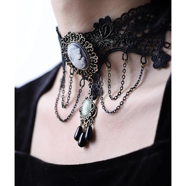 Goottilainen Vintage Victorian Choker-kaulakoru, Musta Sametti Choker, Goottilainen Vintage Koru Lahja Naisille, Joululahja Tytöille, Äidille, Ystäville