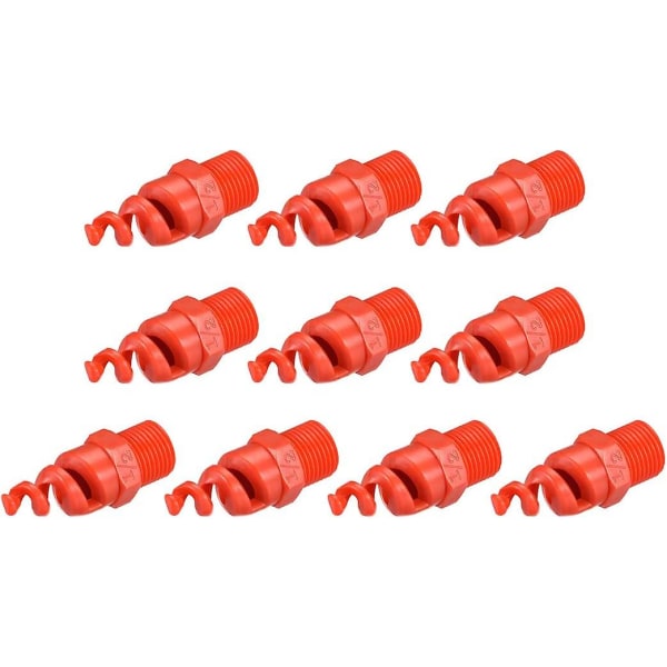 Spiral Cone Atomizing Nozzle 1/2bspf Pp Sprinkler 10 Pcs