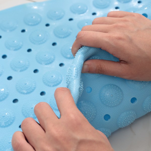 Gulvmatte PVC Sikkerhetsdusjmatter Gulvmatte Pad Matter (35*70cm)