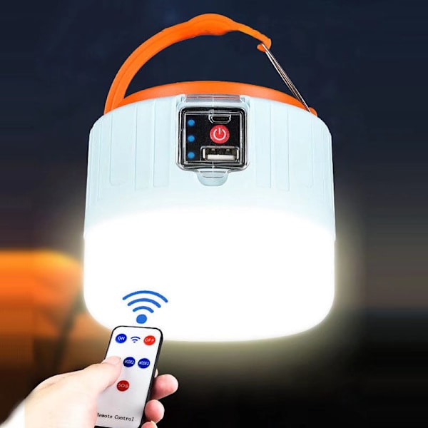 Utomhus Uppladdningsbara Solcells LED-Glödlampor Energibesparande Lampor Camping Blackout Stativ Nattmarknadsbelysning