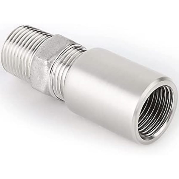 304 Rustfri Stål Lige Konnektorer, Hun Rørfittings