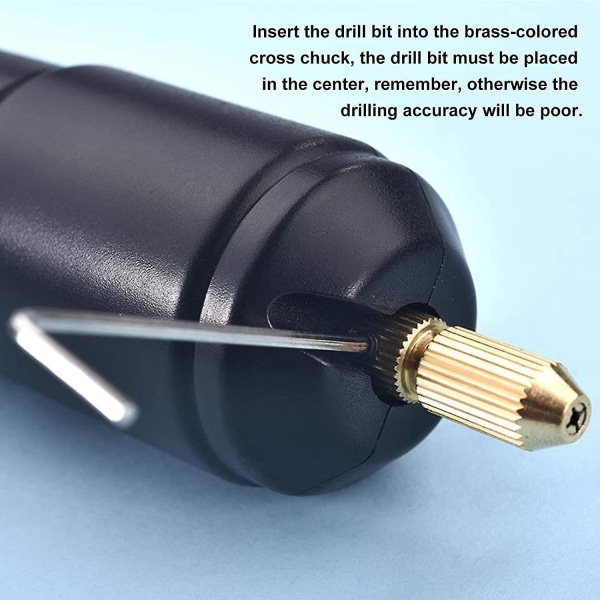 Mini Lille Bærbar Elektrisk Boremaskine Mikro Usb Epoxy Harpiks Bor Smykker Værktøjer Diy Fremstilling Træ Håndværk Rotationsværktøjssæt