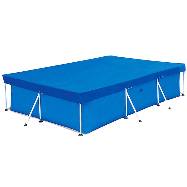 Ram för Poolskydd i Canvas, Sandlåda, Tält, Poolskydd, Ram för Poolskydd, Rektangulär Presenning Blue 221X250CM