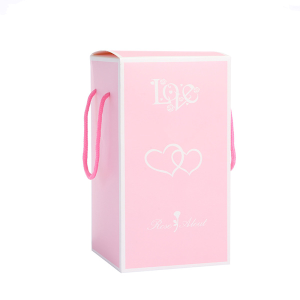 Evighed i glas LED-lys rose Valentinsdag send kæreste atmosfære arrangement lampe skrivebord placeret lys ornamenter