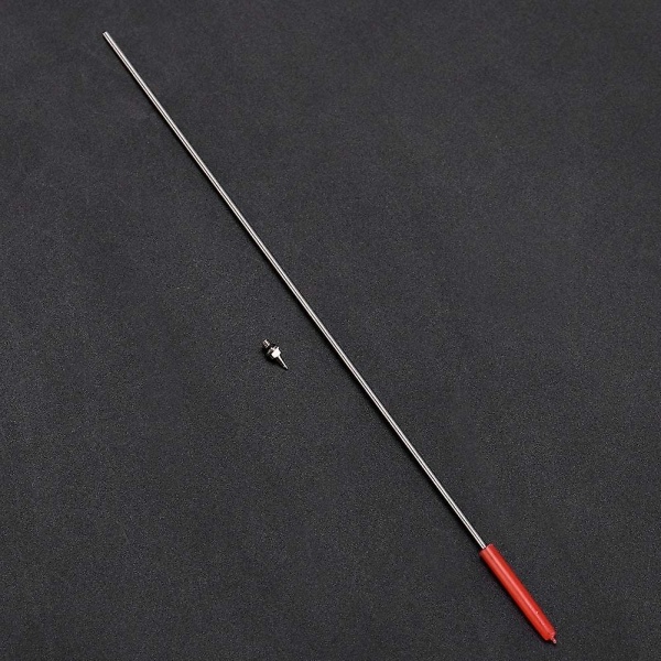 Airbrush-nåle og Airbrush-dyser Udskiftning Praktisk Airbrush-tilbehør Værktøjssæt til Airbrush-sprøjtepistol (2 stk, rød+hvid)