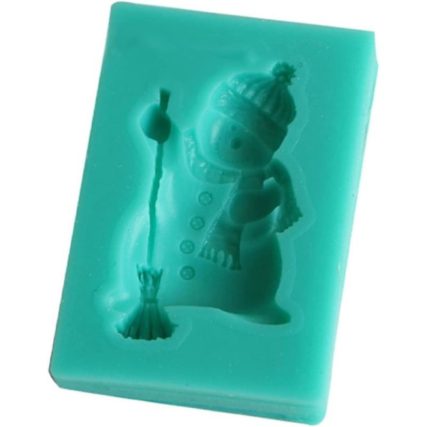 Silikon Mousse Julerelaterede Silikonmaterialeforme Chokoladeform Bagetilbehør Til Bagekage Julefondantforme