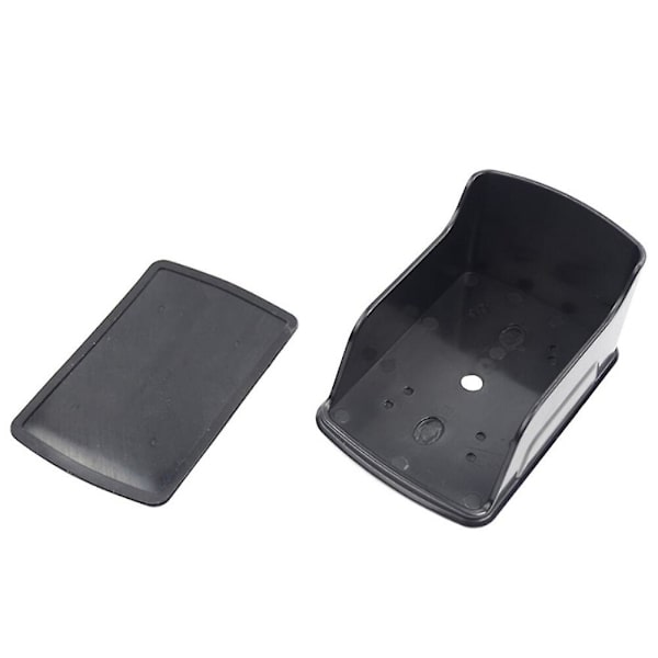 Tastaturkontroll Dörråtkomstmaskin Skydd Plast Regnskydd Regnskydd Dörrklocka Regnskal Svart1 Black 15X10X8CM
