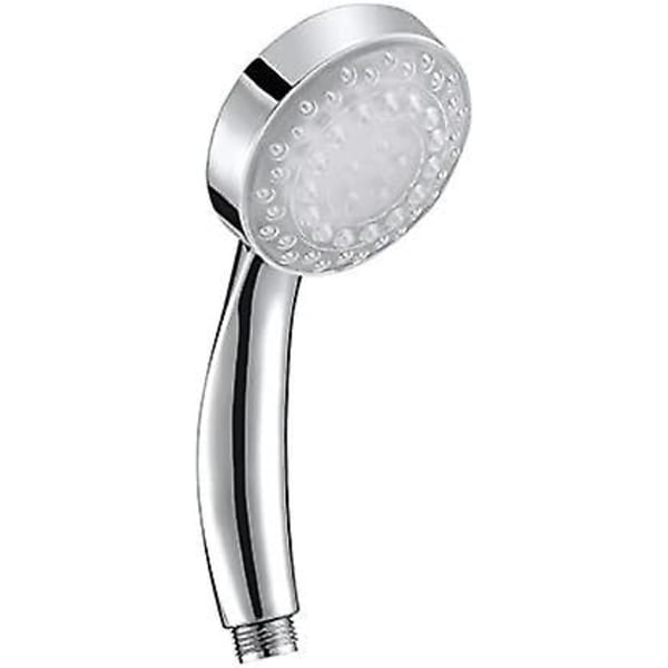 LED-Duschmunstycke med Färgbyte, 7 Färger Handhållen LED-Duschhuvud Badrumsduschhuvud, LED Högtrycksduschhuvud Vattenbesparande Spray