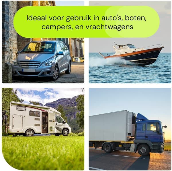 ProRide 100A afbryder med automatisk nulstilling, 12V-48V DC, stænktæt inline sikringsbeskytter til biler, lastbiler, både