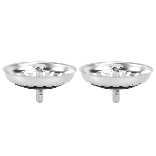 2 Pcs Bathtub Plug Sink Food Catcher Sink Strainer Replacement Sink Strainer Plug Sink Colander Plug