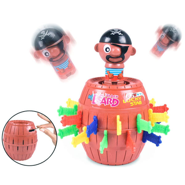 Pop Up Pirate Toy / Pirate in Barrel - Fun Game for Kids