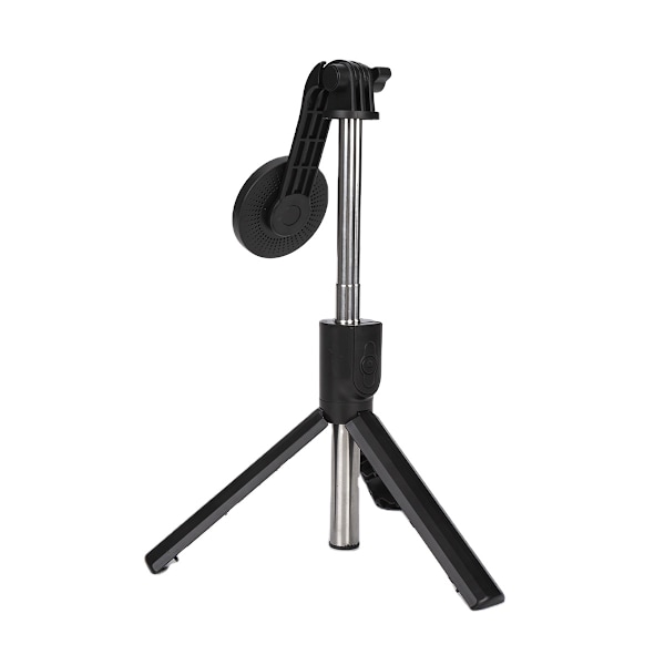 Justerbart mobiltelefonstativ Selfie Stick Trådløs fjernkontroll 360 graders mobiltelefonholder_xrzi black