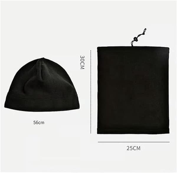 Vinterfleece Balaclava Ansigtsmaske, Varm Multifunktionel Halsvarmer, Til Mænd Og Kvinder Skiløb Vandring Cykling, Khaki, One Size