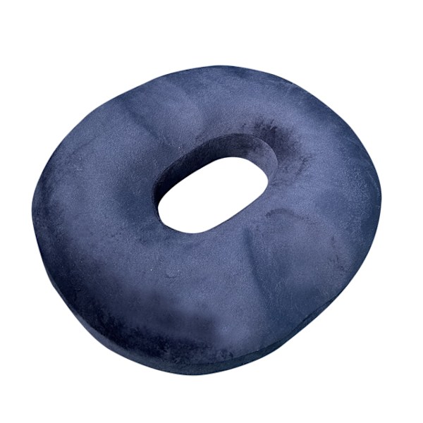 Hemorider Ortopedisk Haleben Haleben Smertelindring Memory Foam Smultringpute Setepute 100% Polyester Sirkulær Strikk_xrzi Sky blue