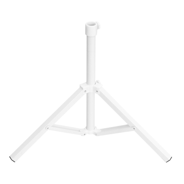1 st Triangulärt Solskyddsfot Stabil Strand Utomhus Parasoll Stöd Fot Vit 80X80X54CM White 80X80X54CM