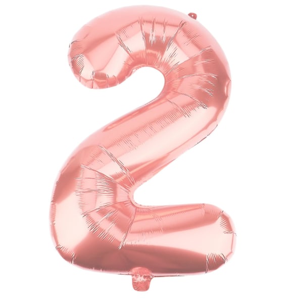32 tums digital aluminiumfilmsballong födelsedag 0-9 Digital ballong C