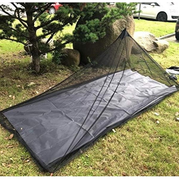 Camping Myggesigte Sengetelt Kompakt og Ultralet til Rejser, Huller Mesh Net til Camping og Vandreture, Uden Sovemadras