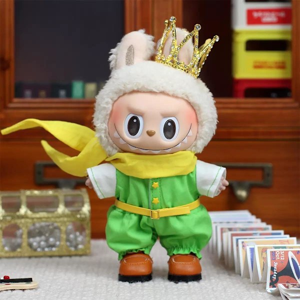 /RYI/Labubu Outfit Cosplay Rollspel Labubu Cosplay Kläder för Labubu Kläder Plånbok Sku-1