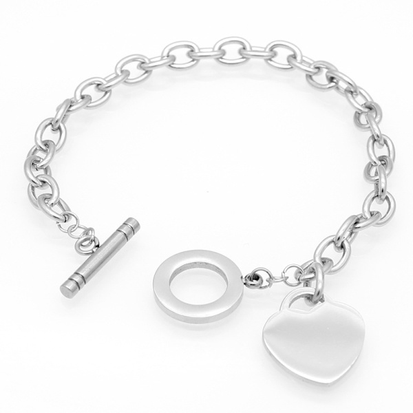Jentearmbånd Hjerteformet armbånd Jente smykker Gave Morsdaggave