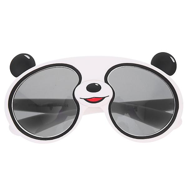 Barn Solglasögon Fest Dekorativa glasögon Tecknad Panda Solglasögon RekvisitaVit13,5X7X4,5CM White 13.5X7X4.5CM