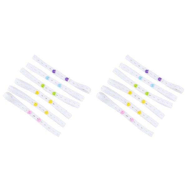 60 st  Vikbara Elastiska Spädbarnsblöjor Säkerhetsblöja Fästband Justerbar Blöja Spänne F 40 pcs
