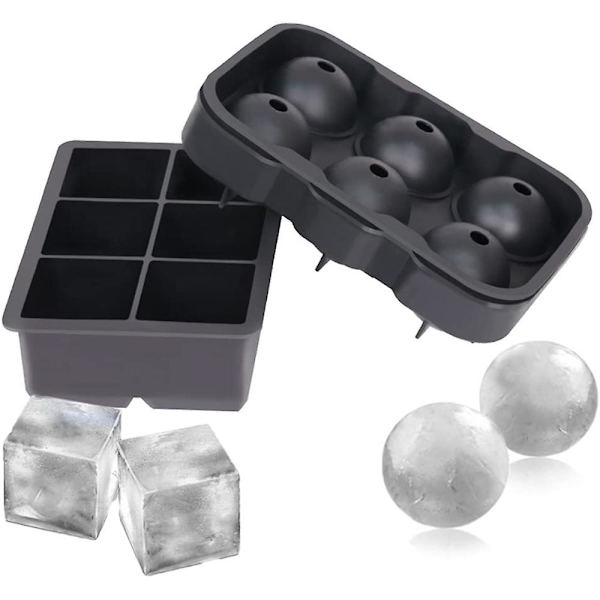 Halvkule Silikonform, Silikon Sjokoladeformer, 3 Pakker Bakeformer For Å Lage Sjokolade, Kake, Gele, Kuppel Mousse (6 Huler, 15 Huler Og 24