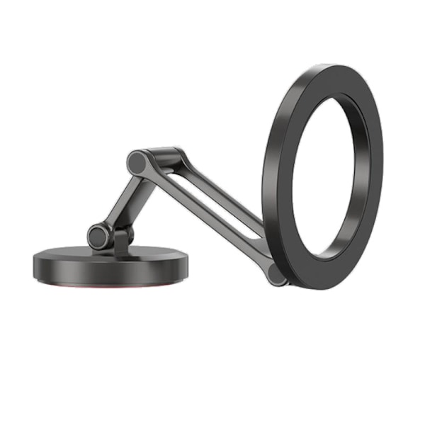 Roterbar Magisk Ring Magnetisk Telefonhållare Instrumentbräda Bil Luftventil Navigation GPS 360 Graders Rotation Bilhållare_xrzi black