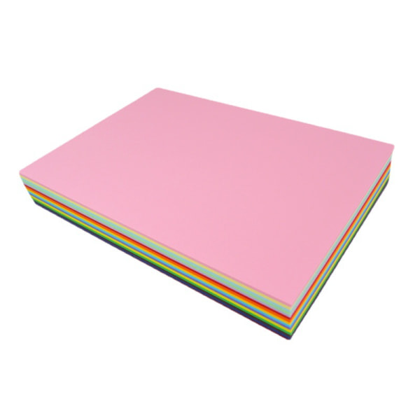 40-pack kraftigt färgat papper kartong Framsida Baksida Olika färgkoder Färgglada kartonger för gör-det-själv-konst, klippbok, papperstillverkning