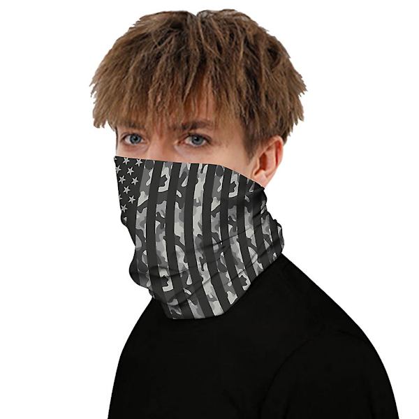 Halsmaske Solbeskyttelse Kølende Hals Gaiter Sjal Hals Gaiter Ansigtsdækning Bandanas Kørsel Halsdækning 48x23x0.1cm